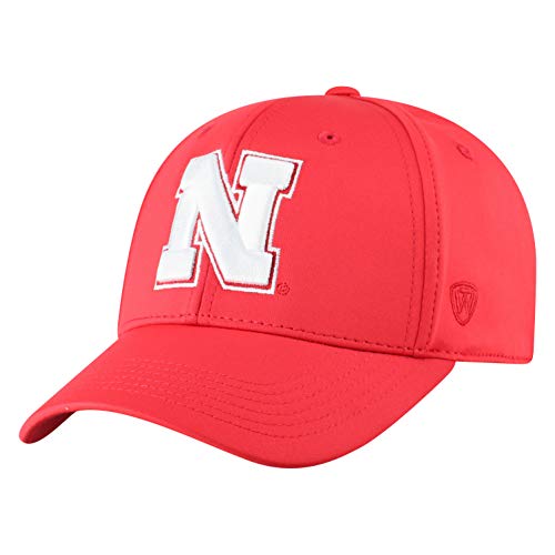 Top of the World Nebraska Cornhuskers Men's One Fit Phenom Team Icon hat, Adjustable