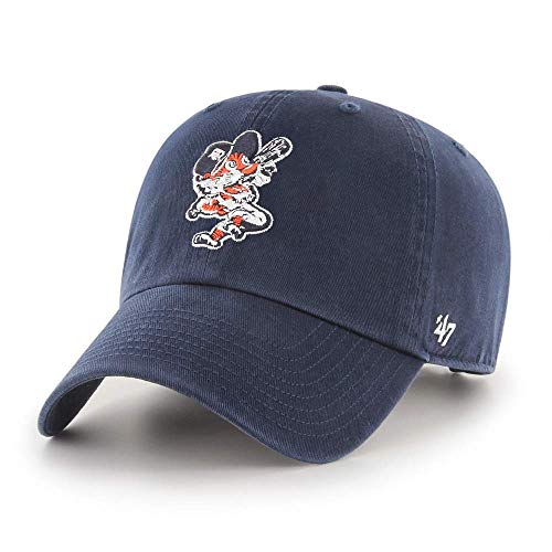 '47 Detroit Tigers MLB Blue Kitty Batter Adjustable Baseball Cap