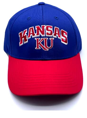 Kansas University Hat Adjustable Jayhawks Classic MVP Cap Multicolor