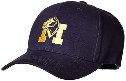 Michigan Classic Hat Fitted Cap (XL) Blue