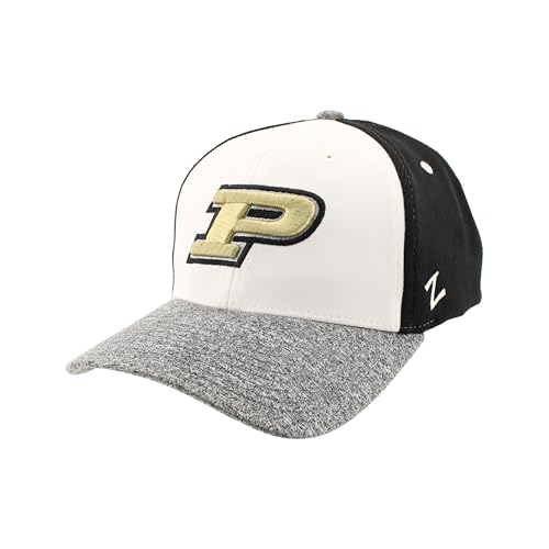 Zephyr Standard NCAA Officially Licensed Hat Fitted Ally, White, Large