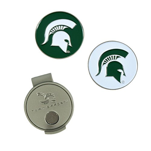 Team Effort Michigan State Spartans Hat Clip & 2 Ball Markers