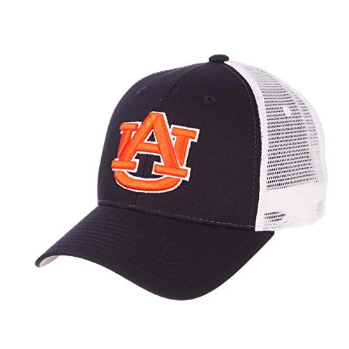 Zephyr Men's Auburn Tigers Adjustable Snapback Hat Big Rig, Auburn Tigers Navy, Adjustable