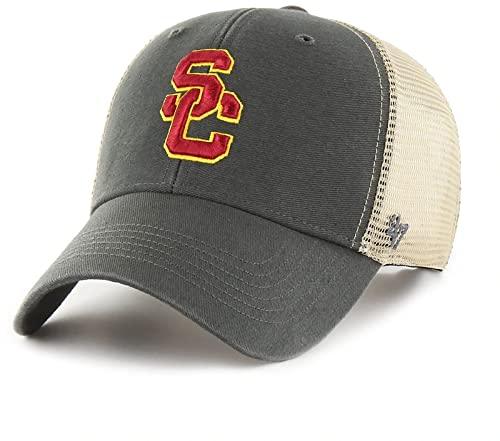 '47 USC Southern Cal Trojans Flaghship Wash Adjustable Snapback Charcoal Hat, One Size - Campus Hats