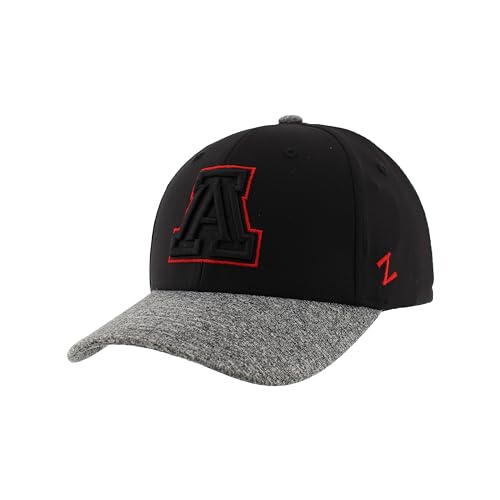 Zephyr Standard NCAA Officially Licensed Hat Pristine Night Life, Black