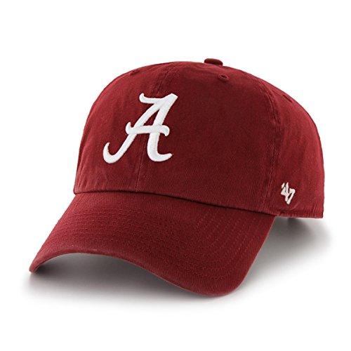 Alabama Crimson Tide Red Razor Men's Clean Up Adjustable Cotton Hat