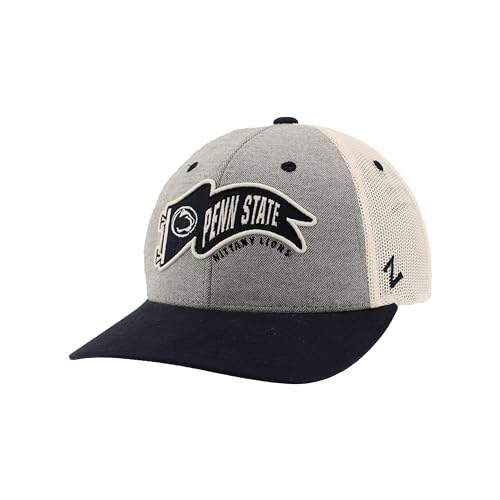 Zephyr Standard NCAA Officially Licensed Hat Snapback Estate Renown, Gray, One Size