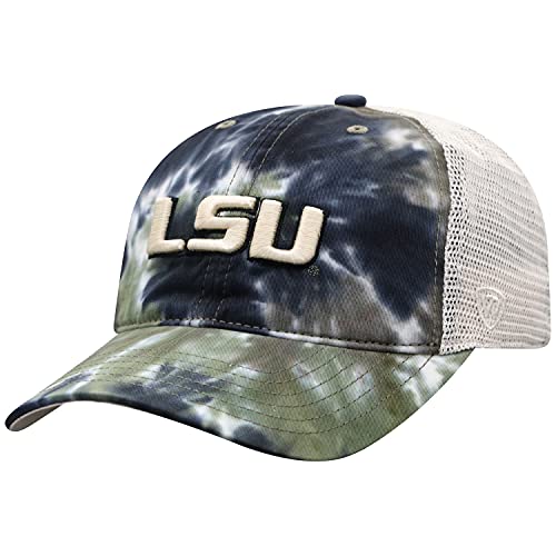 Top of the World Men's Standard OHT Dye Louisiana ST Adjustable Tow-Tone, Camo, OSFM