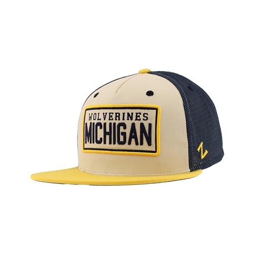 Zephyr Standard NCAA Officially Licensed Hat Trucker Paradigm, Stone