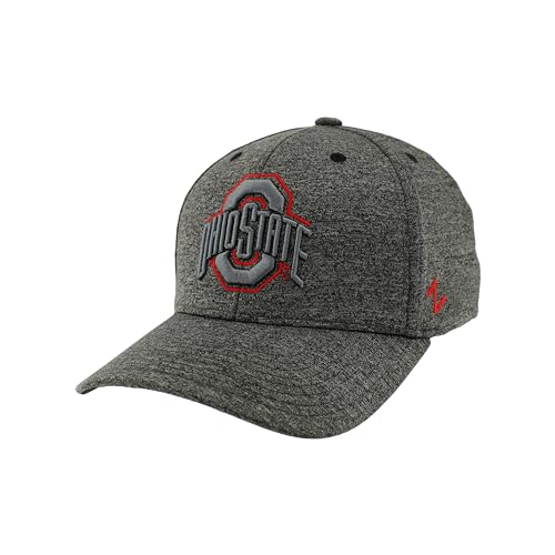 Zephyr Men's Standard NCAA Officially Licensed Hat Somber Fog, Heather Gray