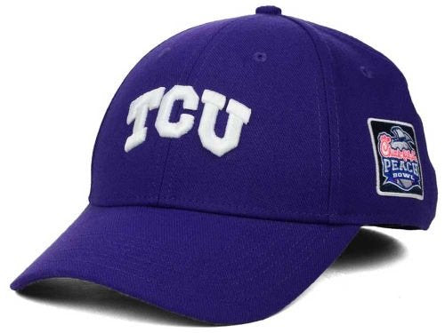 TCU Hornfrogs True Swoosh Performance Flex Hat - Purple