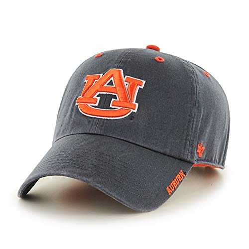 '47 NCAA Auburn Tigers Mens Ice Clean Up Adjustable Hatice Clean Up Adjustable Hat, Team Color, One Size