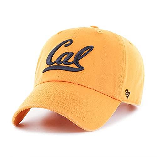 California Golden Bears UC Berkeley Yellow Clean Up Adjustable Dad Hat - Campus Hats