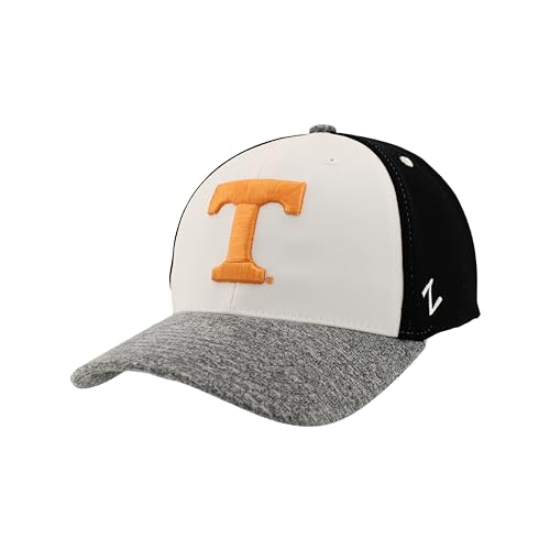 Zephyr Standard NCAA Officially Licensed Hat Fitted Ally, White, Medium