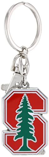 Aminco NCAA Stanford Cardinal Heavyweight Logo Keychain