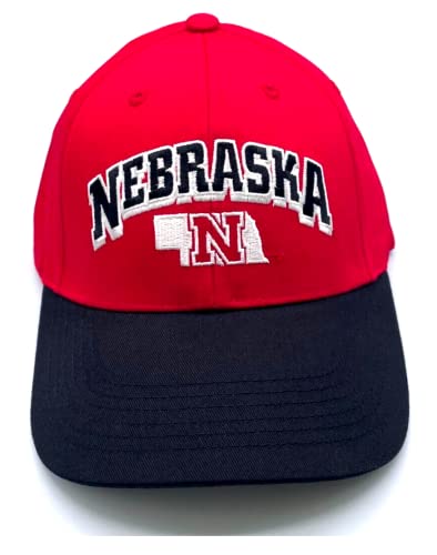 Nebraska Cornhuskers Hat Adjustable Classic MVP Cap Multicolor