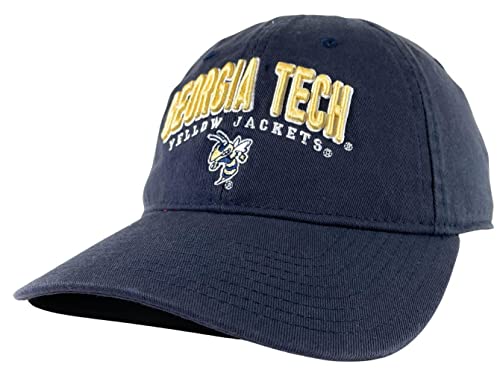 Georgia Tech GT Hat Classic Relaxed Twill Adjustable Dad Cap Team Color