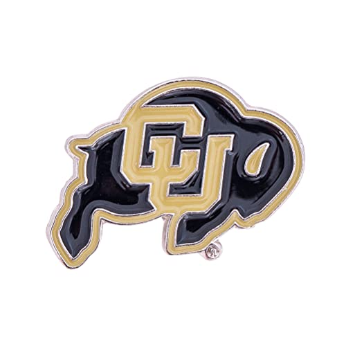 University of Colorado Lapel Pins Buffaloes CU Buffs Logo Enamel Made of Metal (Pin 1)