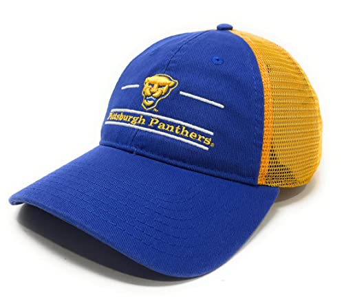 Pitt University Panthers Trucker Hat Relaxed Mesh Pittsburgh Classic Trucker Cap Team Color