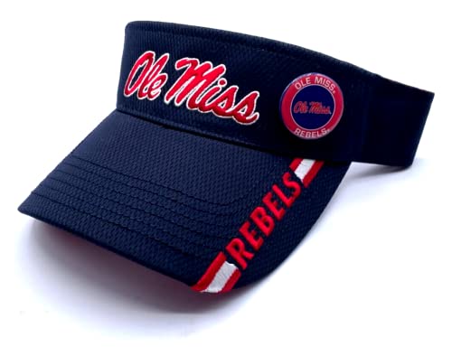 Mississippi Ole Miss Hat Adjustable Rebels Classic MVP Visor Cap Multicolor