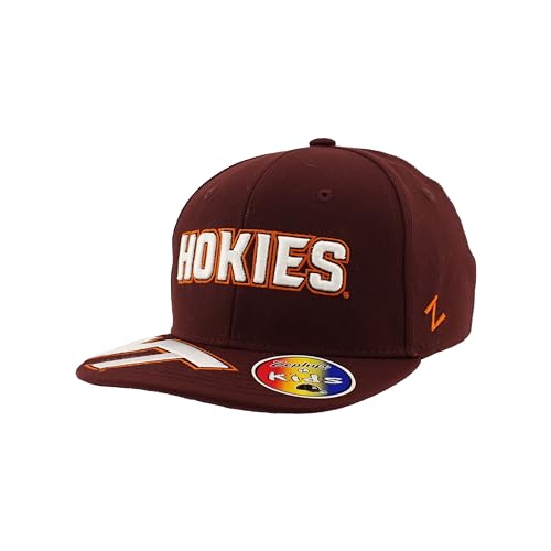 Zephyr Unisex Kid's NCAA Officially Licensed Youth Adjustable Hat Z11 Sidekick, Team Color, One Size
