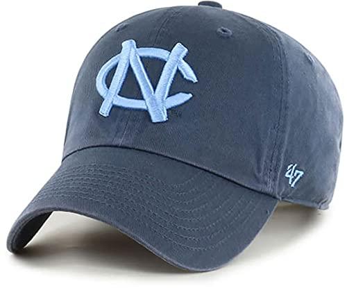 North Carolina Tar Heels UNC Blue Clean Up Adjustable Strapback Vintage Hat - Campus Hats