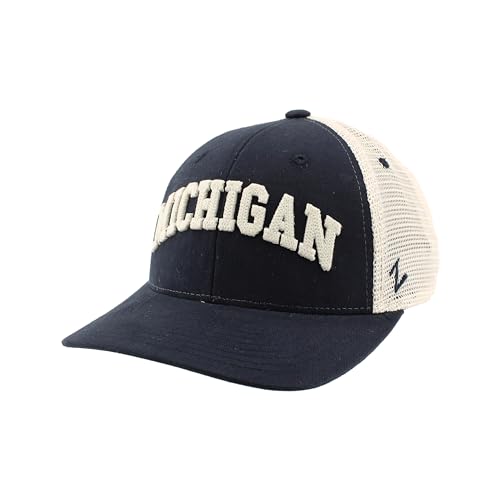 Zephyr Standard NCAA Officially Licensed Hat Snapback Harvest Curvature, Team Color, One Size