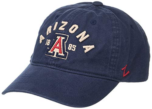 NCAA Arizona Wildcats Unisex Frisco Relaxed Hat, Primary Team Color, Adjustable