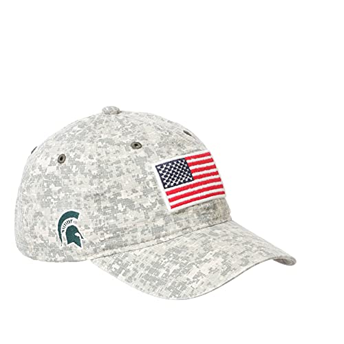 Zephyr NCAA Michigan State Spartans Mens Hat Operation Hat Trick Banner Plus, Michigan State Spartans Camo, Adjustable