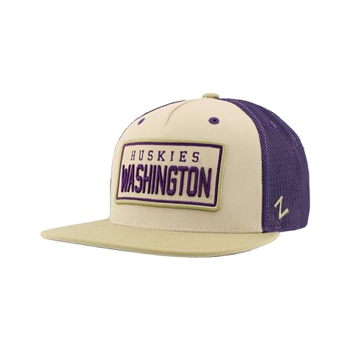 Zephyr Standard NCAA Officially Licensed Hat Trucker Paradigm, Stone, One Size