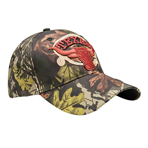 Gruff Pup Texas Longhorn Camo Cap