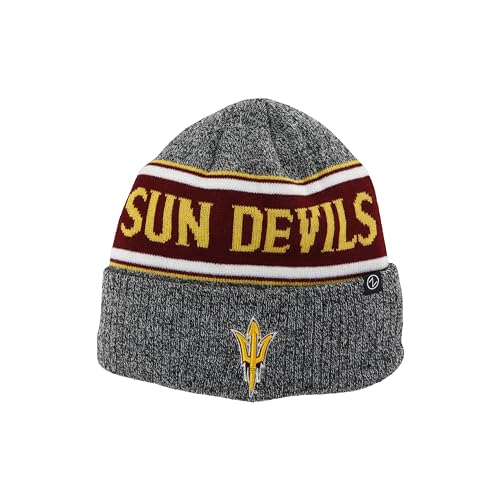 Zephyr Standard NCAA Officially Licensed Beanie Force, Team Color, One Size