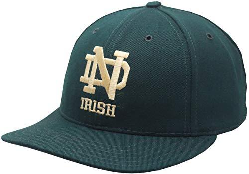 Notre Dame Fighting Irish Fitted Hat Green (7 1/2) - Campus Hats