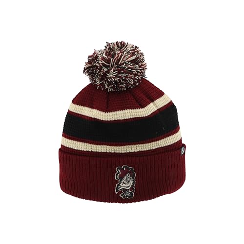 Zephyr Standard NCAA Officially Licensed Beanie Waffle Knit, Team Color