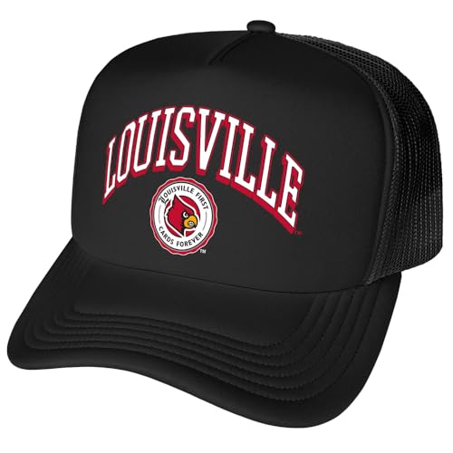 Campus Lab Official University of Louisville Classic Seal Foam Snapbac