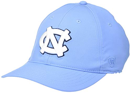 Top of the World North Carolina Tar Heels Men's Team Color Athletic Mesh Stretch Fit Hat, One Fit