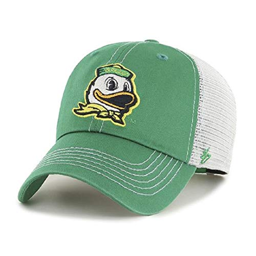 '47 NCAA Trawler Mesh Clean Up Adjustable Hat, Adult One Size Fits All (Oregon Ducks Green)