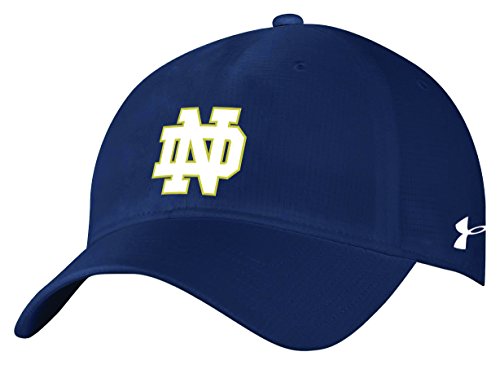 NCAA Notre Dame Fighting Irish Adult NCAA airvent Adjustable Cap, One Size, Navy