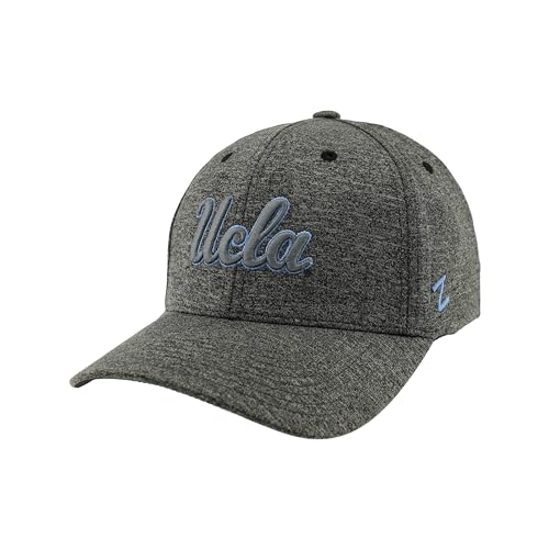 Zephyr Men's Standard NCAA Officially Licensed Hat Somber Fog, Heather Gray