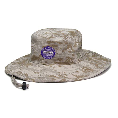 MV The Game Adult Unisex College Team Camo Boonie Bucket Hat, One Size (TCU Horned Frogs)