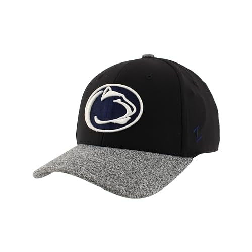 Zephyr Standard NCAA Officially Licensed Hat Pristine Night Life, Black