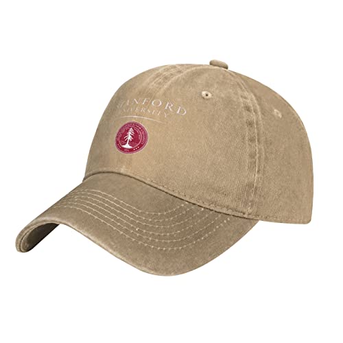 Lujzwop Stanford University Unisex Adjustable for Hat Baseball Cap Casquette Natural