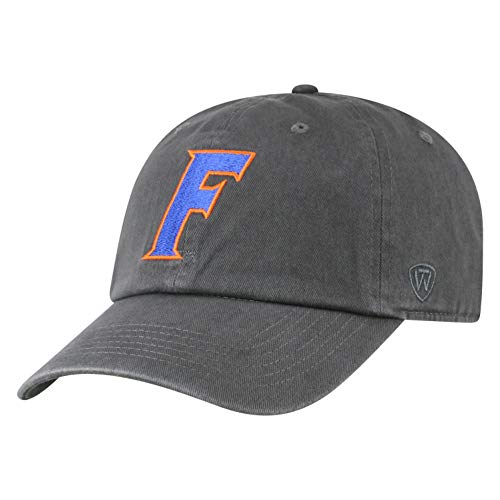 Top of the World Florida Gators Men's Adjustable Relaxed Fit Charcoal Icon hat, Adjustable