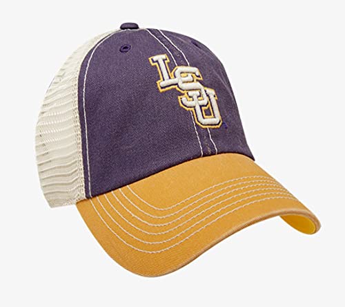 Bridgestone NCAA Relaxed Cap (LSU, OSFA) 2021 Collegiate Hat