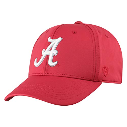 Top of the World Alabama Crimson Tide Men's One Fit Phenom Team Icon hat, Adjustable