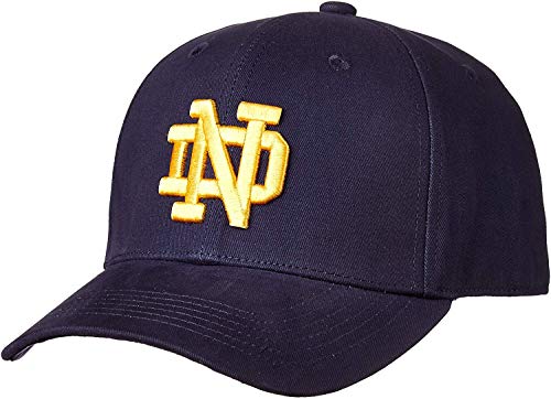 Collegiate Hats - Fitted Caps Adjustable Hats and Snapbacks Available (Large Fitted Hat, ND)