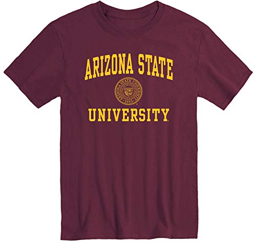 Barnesmith NCAA College T-Shirt - 100% Cotton, Heritage Logo, Officially Licensed, Unisex Fit (Various Teams)