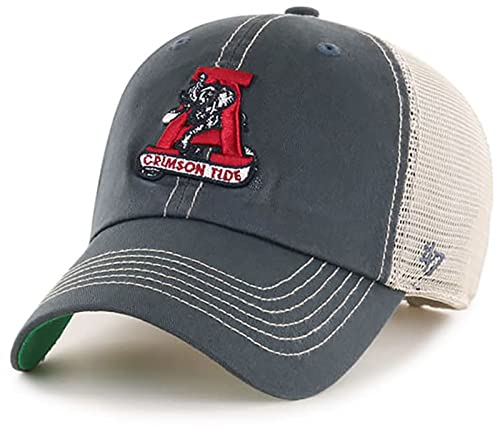 Alabama Crimson Tide Charcoal Gray Trawler Clean Up Adjustable Hat by '47 Brand