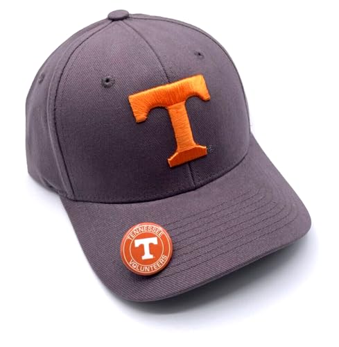 Tennessee University Hat Classic MVP Adjustable Vols Team Logo Cap (Gray)