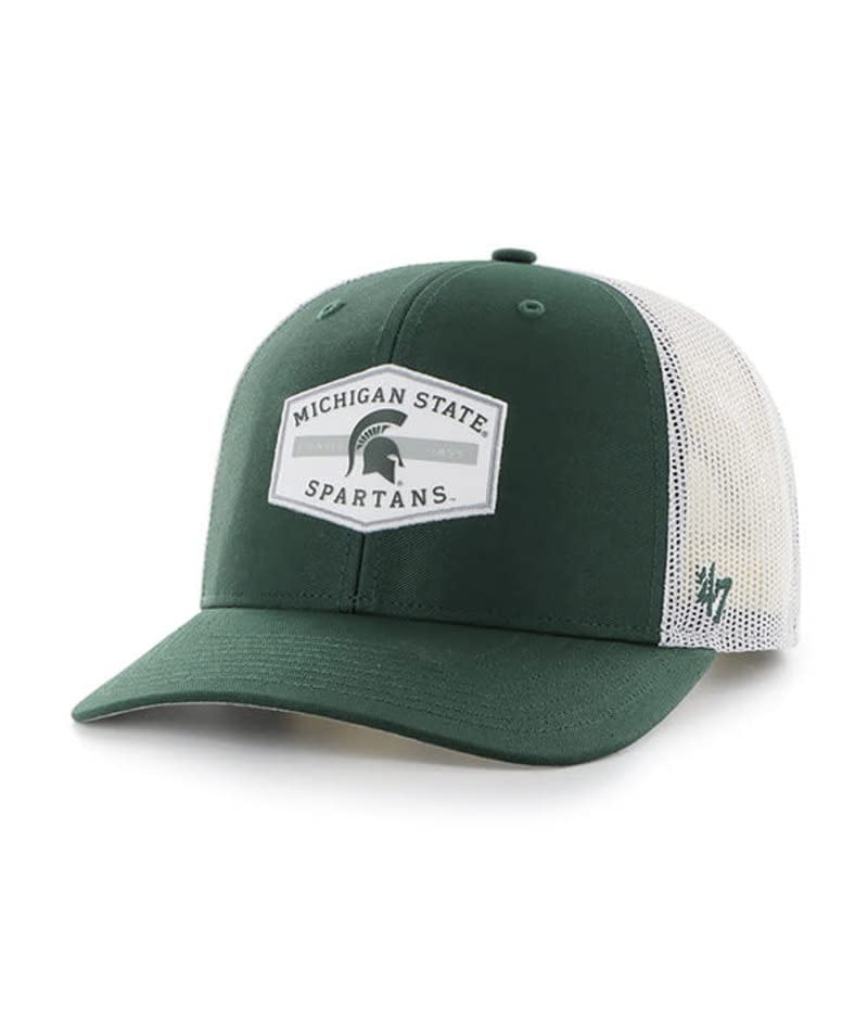 Michigan State Spartans Green '47 NCAA Men's Trucker Convoy Snapback Adjustable Hat